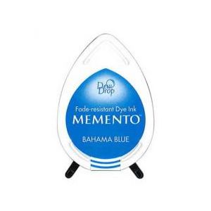 Poduszka z tuszem do stempli Memento 4,2x2,8cm Niebieska